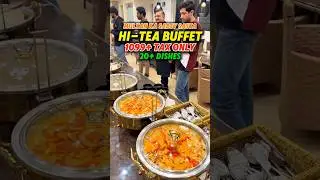 Multan ma sabsy sasta Hi-Tea buffetOnly in 1099+ tax At elite rooftop Multan