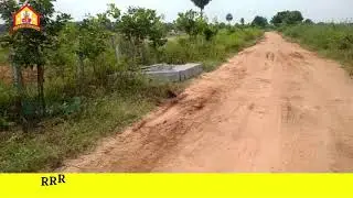 RRR Green Fields Choutuppal Pantangi Farm Land Developments Work Going-on | Padmasri Townships