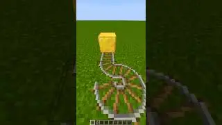 Minecraft Fastest Rail💀 #minecraft #shorts
