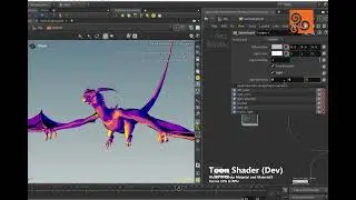 Houdini - Toon Shader for MaterialX - Karma CPU & XPU - IPOPs (Image Plane Operators) Volumes