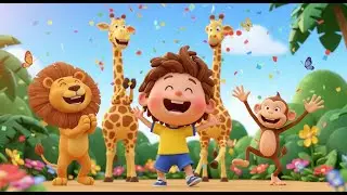 Counting Jungle Safari 1 to 10 with Wild Animals for Kids | Fun Jungle Counting Song, Nursery