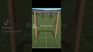 Bloxburg Custom Sofa Swing | Roblox Bloxburg Tiktok