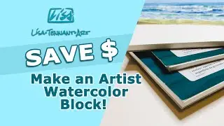 DIY Save Money&mdash;Make a Watercolor Block