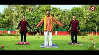 Yoga Shakti By Argus | Ardha Chakrasana(Half Wheel Pose) and Padahastasana(hand under foot pose)