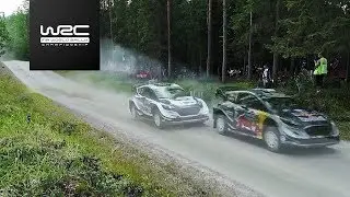 WRC - Neste Rally Finland 2017: AERIAL ANALYSIS Evans vs. Ogier