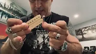 Pastillas F-Spaced y Trembuckers en Gibson Les Paul Seymour Duncan TB6 / DiMarzio Ari Norton