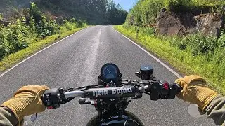 Sunday morning ride - Triumph Scrambler 900 - Exhaust Sound