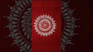 Table cloth design🤗simple round design @BannyaMaity04 #viralreels #art #song #tablecloth #viral