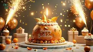 Orange Cake Happy Birthday To You |  Classic Lyric New Tune