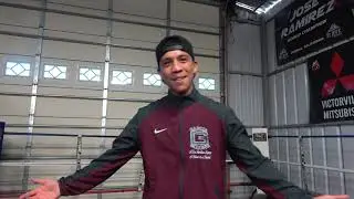 JOEL DIAZ JR IN CAMP AT RGBA EsNews Boxing