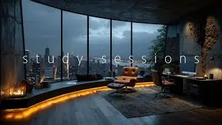 Focus Music January 🌃 Ambient Productivity for Deep Work Sessions | Winter Concentration