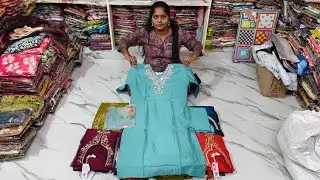 బంపర్ ఆఫర్ సేల్😍850/-రూ పార్టీవేర్ మగ్గం వర్క్ 3పీస్ సెట్స్💃ఫెస్టివల్ కలెక్షన్స్👌ఆర్డర్ 7799099460