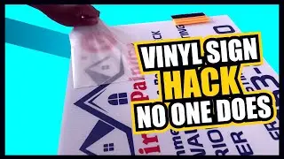 We Made 20 YARD SIGNS Fast Using This HACK