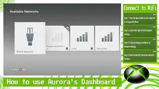 Easy way to Connect WiFi on a Xbox 360 using Aurora