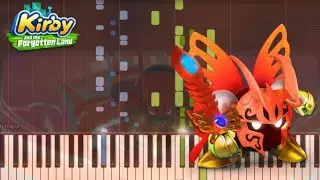 Kirby and the Forgotten Land - Morpho Knight [Piano Tutorial] (Synthesia)