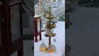 ✨ Vom Weihnachtsbaum zur Winter-Etagere ✨ #upcycling #dekoideen  #diy