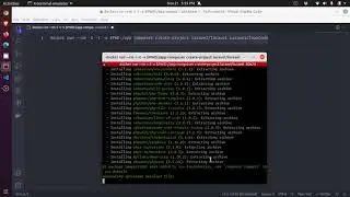Development tips: Installing Laravel project using Docker composer image. No PHP required on machine