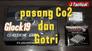Pasang Co2 dan Gotri Glock19 UP