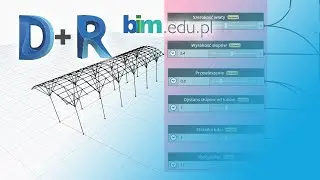 DYNAMO - 4/5 - Modelowanie parametrycznej hali - Rozgałęzienia słupów