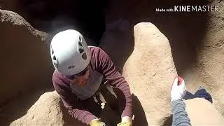 Repelling Down into the Goblins Lair!