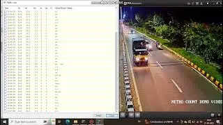 AUTOMATIC TRAFFIC COUNTER & CLASSIFIER LIVE MONITORING  OF VEHICLES AT NIGHT TIME