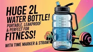 Ultimate 2L Water Bottle Review | Portable Straw Cup for Outdoor Sports & Fitness