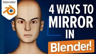 4 Easy Ways to Mirror Models in Blender Fast