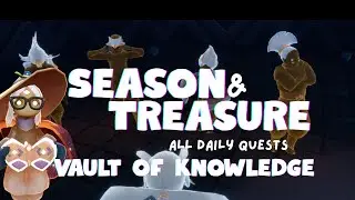 Season & Treasure Candles and Daily Quest | Vault of Knowledge | SkyCotl | NoobMode