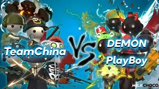 🇨🇳TeamChina VS DEMON & PlayBoy - Milkchoco Clan Wars #3