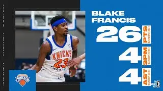 Blake Francis Scores Career-High 26 PTS