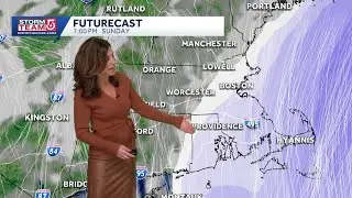 Video: Coldest day of year before snow moves in