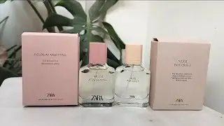 Zara nude bouquet and Zara fields at nightfall| Comparison and review