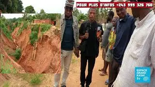 Kananga : voici la vérité cachée sur l’érosion de l’avenue Kamuando dans la commune de ndesha enfin 