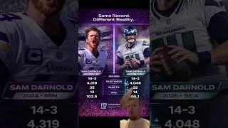 Тот же Сэм Дарнольд, но другая команда #SamDarnold #NFL #Vikings #Seahawks #QB #Football #shorts ...