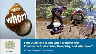 Four Questions to Ask When Working with Freshwater Snails: Who, How, Why, and What Now? (12/13/2022)