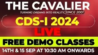 CDS Written Coaching | Learn from the Best to Crack the CDS Written Exam: Join Our Free Demo Classes