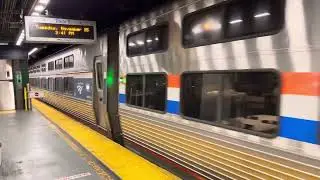 Amtrak #49 Lakeshore Limited  leaving New York City to Albany terminating in Chicago.  