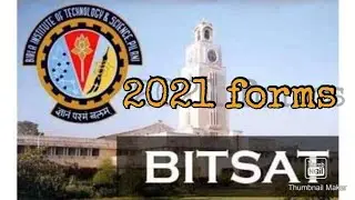 BITSAT FORM 2021 || BITS PILANI ADMISSION FORM || #BITSAT