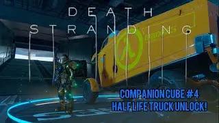 DEATH STRANDING DIRECTOR'S CUT: Companion Cube #4 - CRAFTMAN - Half Life Truck!