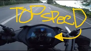 Yamaha Sniper 155 TOP SPEED ALLSTOCK!