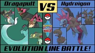 HYDREIGON vs DRAGAPULT | Evolution Line Pok&eacute;mon Battle