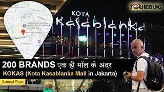 Inside view of Kokas (Kota Kasablanka) Mall Ground Floor | Jakarta Indonesia | #TourBug