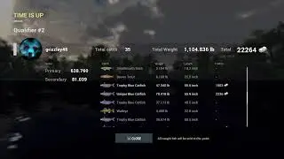Fishing planet - Christmas Giants Tour Q2 crashed 2 finish