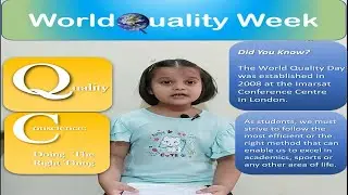 World Quality Day Poem recitation #worldqualityday