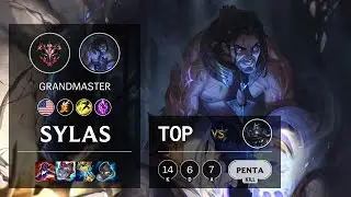 Sylas Top vs Shen - NA Grandmaster Patch 10.25