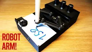 Arduino Automatic Time Drawing Robot Arm! | #P5