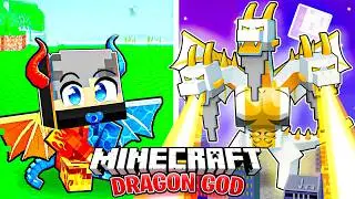 Becoming the MASTER DRAGON GOD in Minecraft!