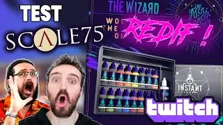 Replay Twitch - On Teste les peintures Instant Colors de Scale75 - Replay du Live 26-01-21