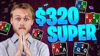 $320 KNOCKOUT POKER TOURNAMENT $50K GTD | Matt Staples Stream Highlights