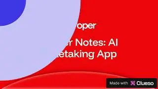 ProperNotes  - AI Note taking App